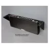 Suporte de parede vertical StarTech.com 1HE 19 polegadas para rack de equipamentos em aço