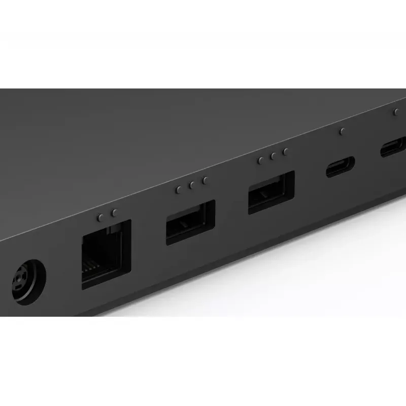 Docking station Microsoft Surface Thunderbolt 4 Dock com fios preto 2500 Mbit/s