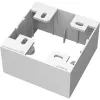Tomada elétrica Vision TC3 BACKBOX1G branco