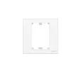 Placa de parede com tampa de interruptor Vision TC3 SURR1G branco
