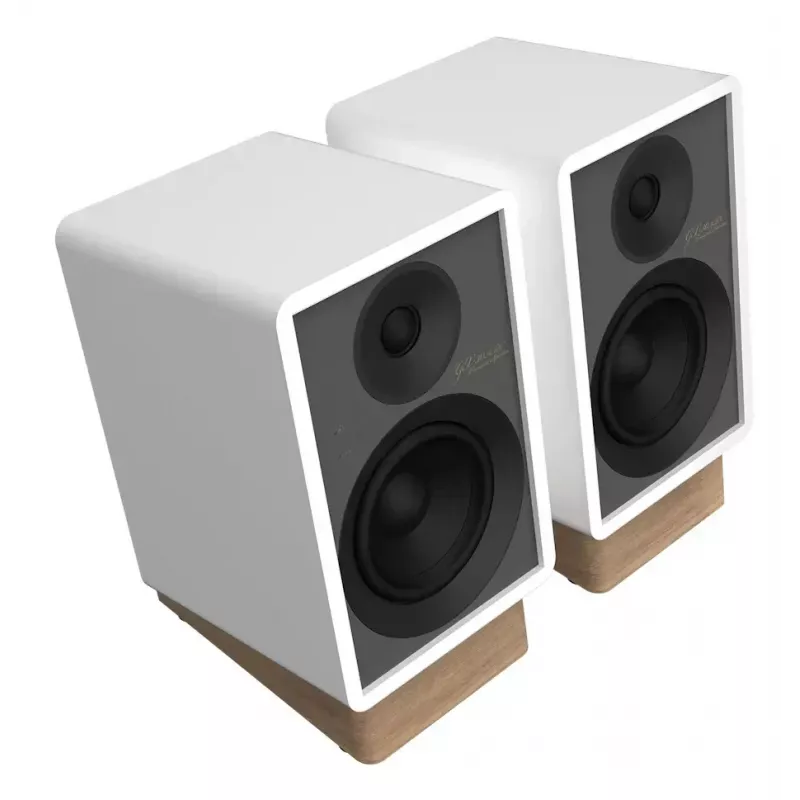 Altifalante de 2 vias Onkyo GX-30ARC — 2.0 canais, com fios e sem fios, 50 W RMS, 55–20000 Hz, cinzento/branco