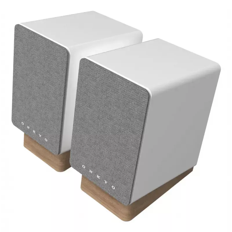 Altifalante de 2 vias com e sem fios Onkyo GX-10DB 2.0 30 W, 70–20000 Hz, cinzento/branco