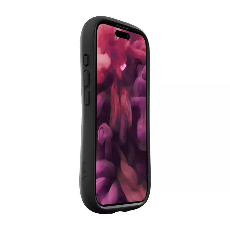 Capa LAUT POP ADVENTURE para iPhone 16 Pro transparente preta