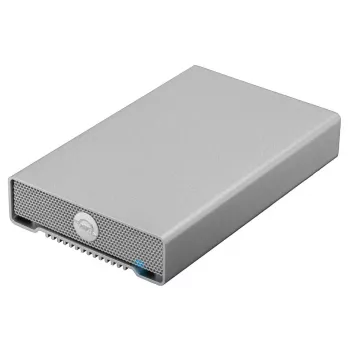 Caixa para HDD/SSD OWC Mercury Elite Pro mini 2,5 polegadas prateada USB Type-C 10 Gbit/s