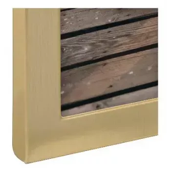 Moldura individual Hama Riva dourado alumínio 140x190mm