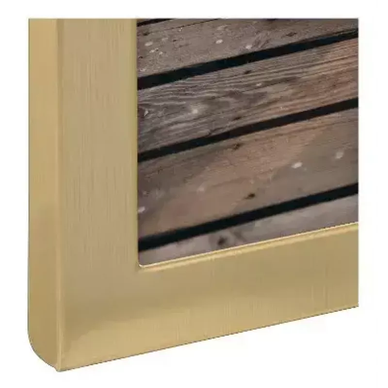 Moldura individual Hama Riva dourado alumínio 140x190mm