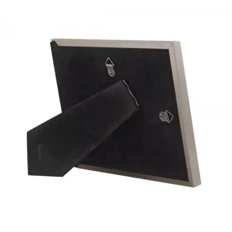 Moldura individual Hama Riva Titanium alumínio vidro 140x190mm
