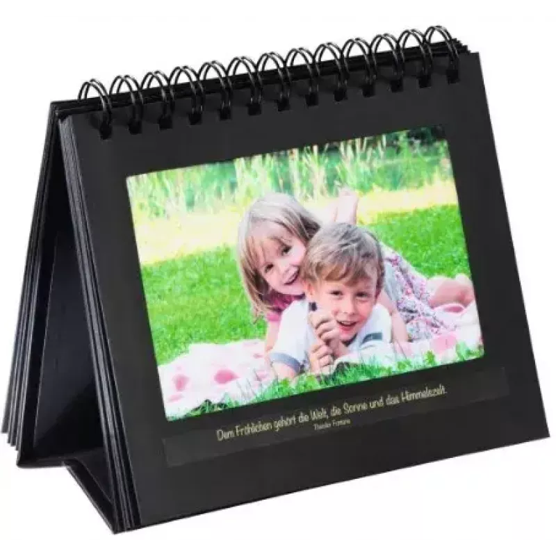Álbum de fotografias Hama 00002470 preto 12 folhas