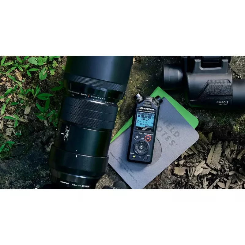 OM System LS-P5 kit, gravador de áudio (V409180BG010)