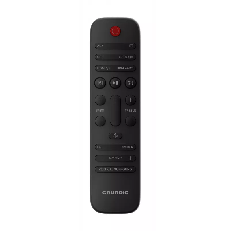 Barra de som Grundig DSB 3000 preto 3.1.2 canais 290 W Dolby Atmos