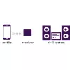 Marmitek BoomBoom 80 recetor de áudio Bluetooth com NFC