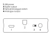 Marmitek BoomBoom 93 recetor de áudio Bluetooth sem fios (08312)