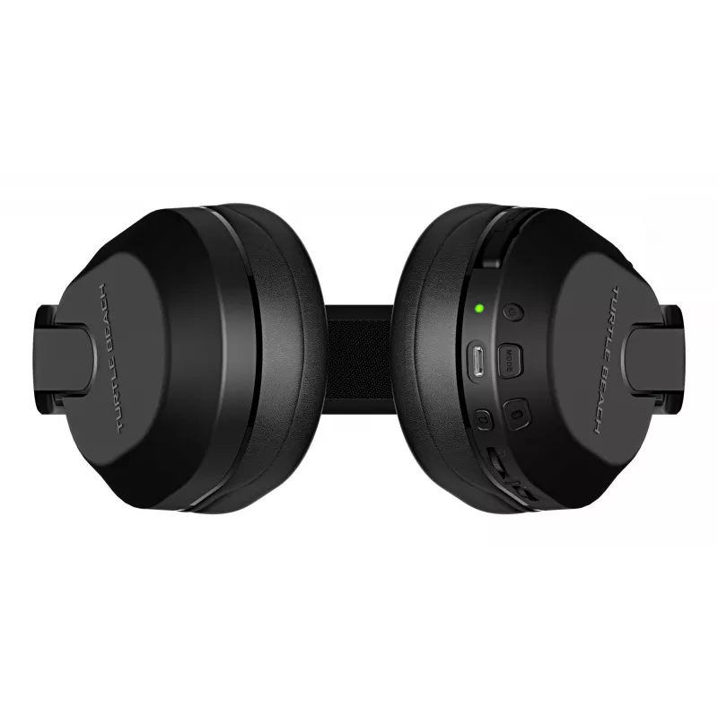 Headset gaming sem fios Turtle Beach Stealth 500 preto para PC com até 40 h de autonomia e Bluetooth para PC, PS5, PS4 e dispositivos móveis