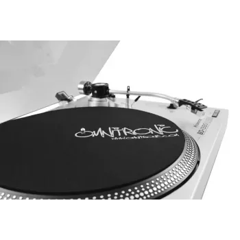 Gira-discos DJ de acionamento por correia Omnitronic 10603043