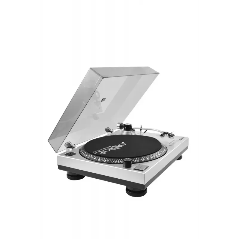 Gira-discos DJ de acionamento por correia Omnitronic 10603043