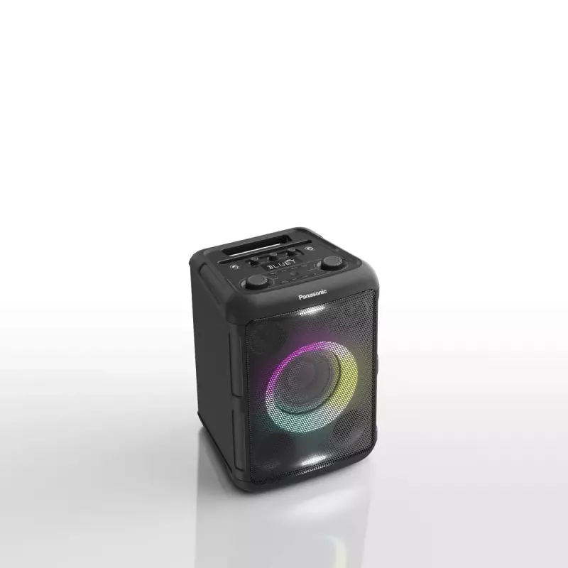 Altifalante estéreo portátil Panasonic SC-BMAX5E-K preto