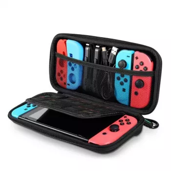 Bolsa de transporte para consola de jogos Ugreen 50974 capa Nintendo EVA (etileno-vinil acetato), Oxford, veludo cinzento
