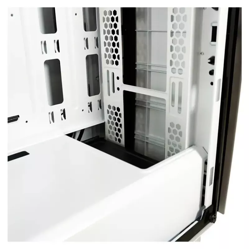 Caixa para PC LC-Power Gaming 713W Midi Tower branco