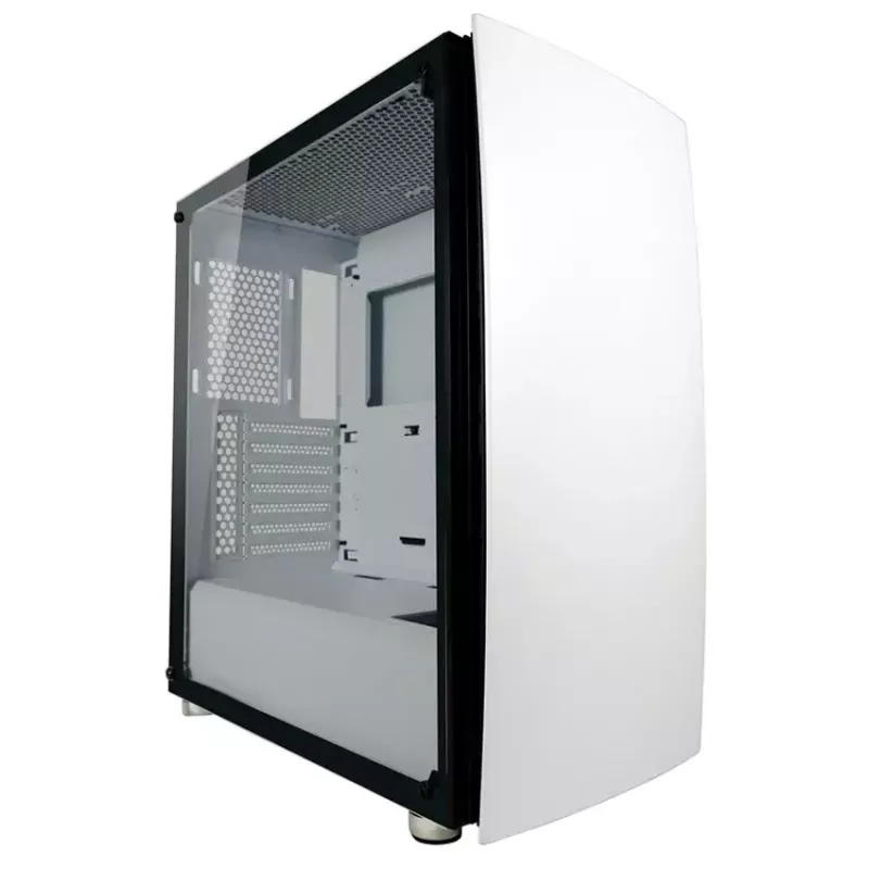 Caixa para PC LC-Power Gaming 713W Midi Tower branco