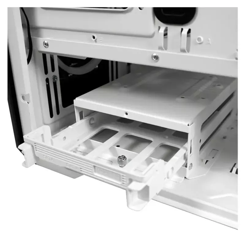 Caixa para PC LC-Power Holo-1_X Midi Tower branco