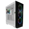 Caixa para PC LC-Power Holo-1_X Midi Tower branco