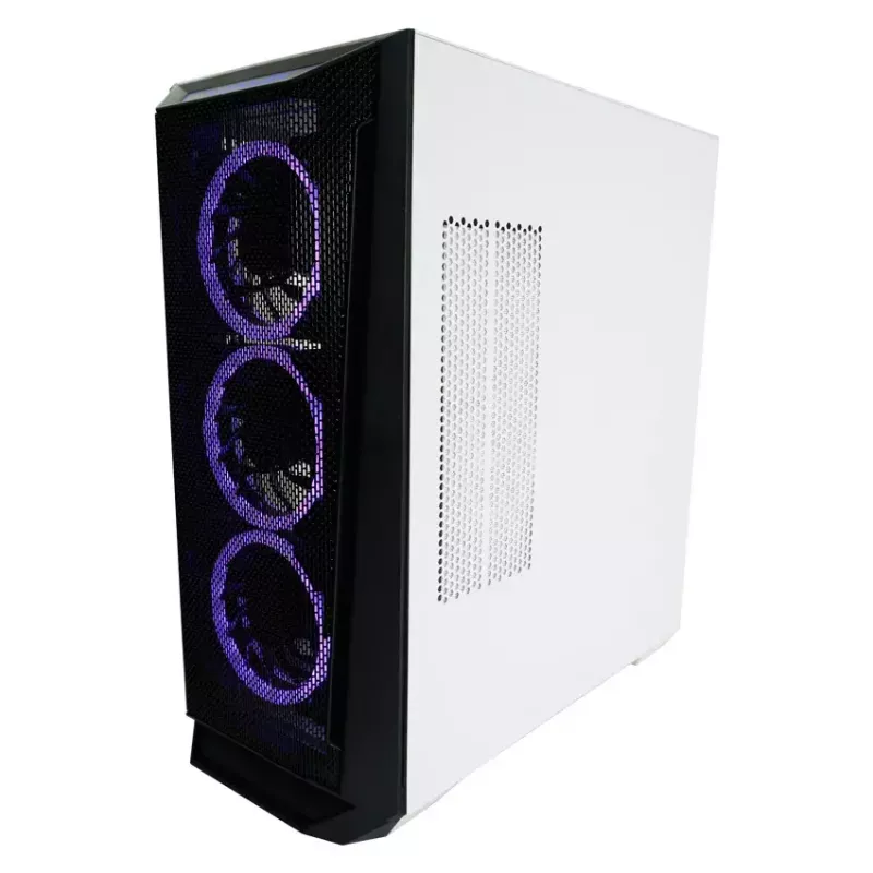 Caixa para PC LC-Power Holo-1_X Midi Tower branco