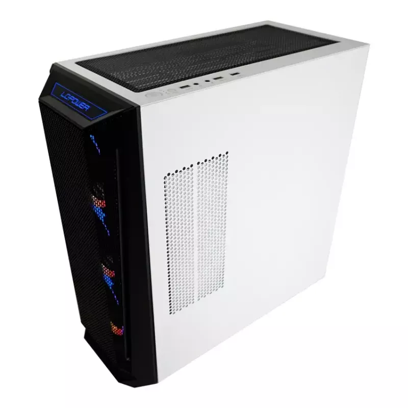 Caixa para PC LC-Power Holo-1_X Midi Tower branco