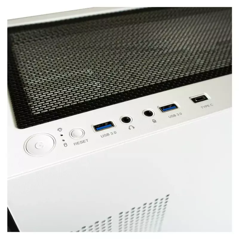 Caixa para PC LC-Power Holo-1_X Midi Tower branco