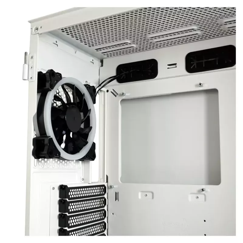 Caixa para PC LC-Power Holo-1_X Midi Tower branco