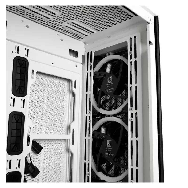 Caixa para PC LC-Power Holo-1_X Midi Tower branco