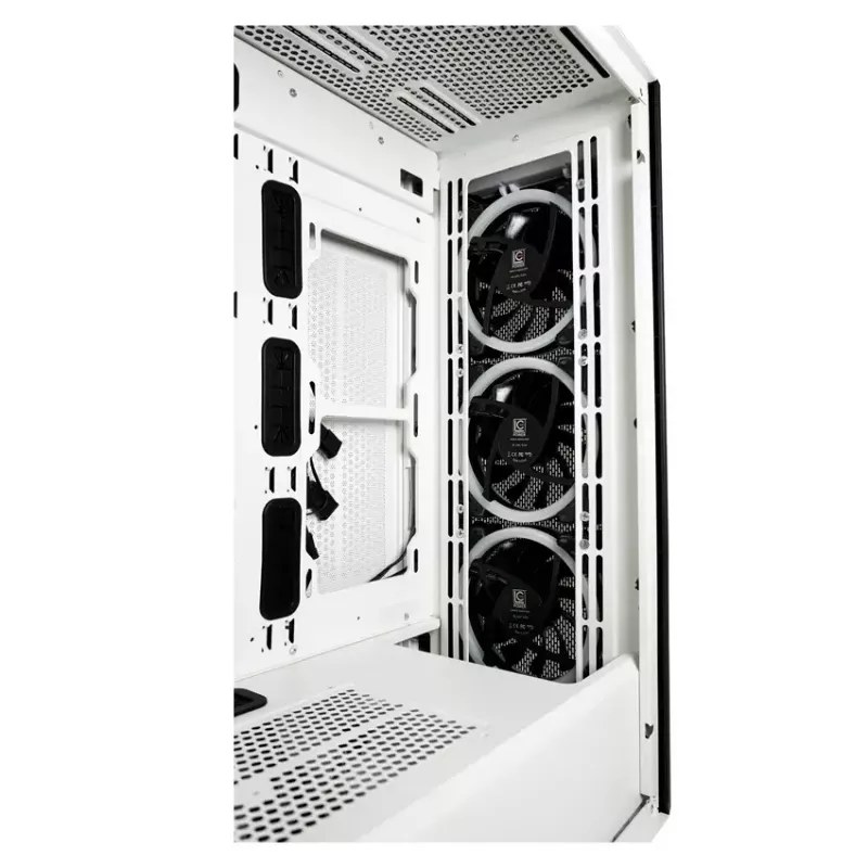 Caixa para PC LC-Power Holo-1_X Midi Tower branco