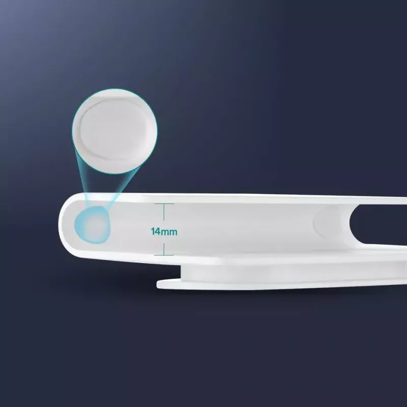 UGREEN 30394 suporte de parede adesivo para carregamento de telemóvel, branco