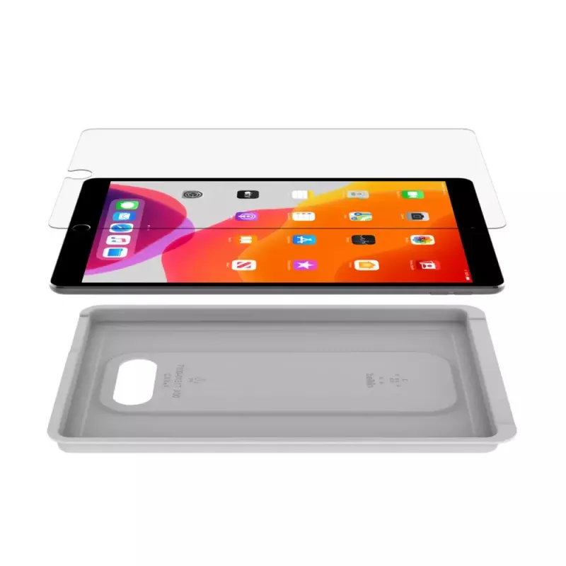Belkin ScreenForce OVI002ZZ película de vidro temperado para iPad de 10,2 polegadas (7.ª/8.ª/9.ª geração) e iPad Air (2019)