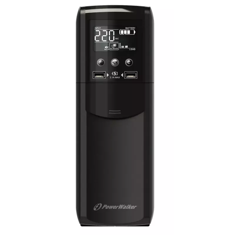Fonte de alimentação ininterrupta PowerWalker VI 1000 CSW IEC