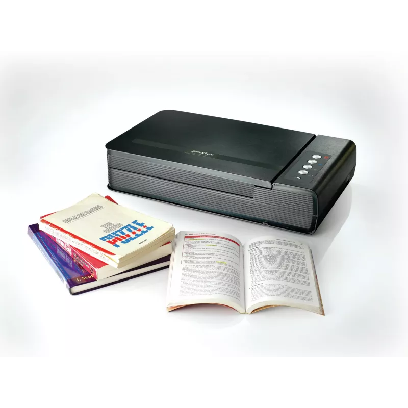Digitalizador de mesa Plustek OpticBook 4800 1200 x 1200 DPI A4 preto