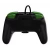 Gamepad PDP REMATCH com fios Controller 1-Up Glow in the Dark para Nintendo Switch, USB, cabo de 3 m, D-pad, botão Home, preto/verde