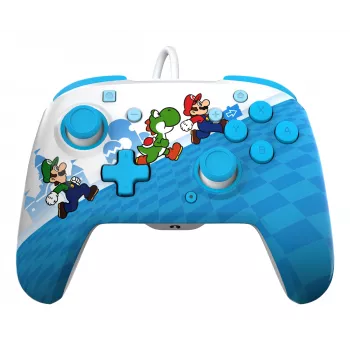 Gamepad PDP Mario Escape REMATCH para Nintendo Switch — USB com fios, D-pad, botão Home, multicolor