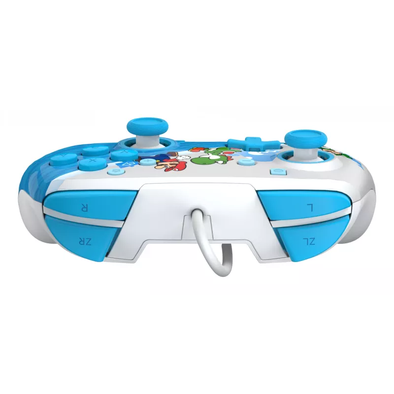 Gamepad PDP Mario Escape REMATCH para Nintendo Switch — USB com fios, D-pad, botão Home, multicolor