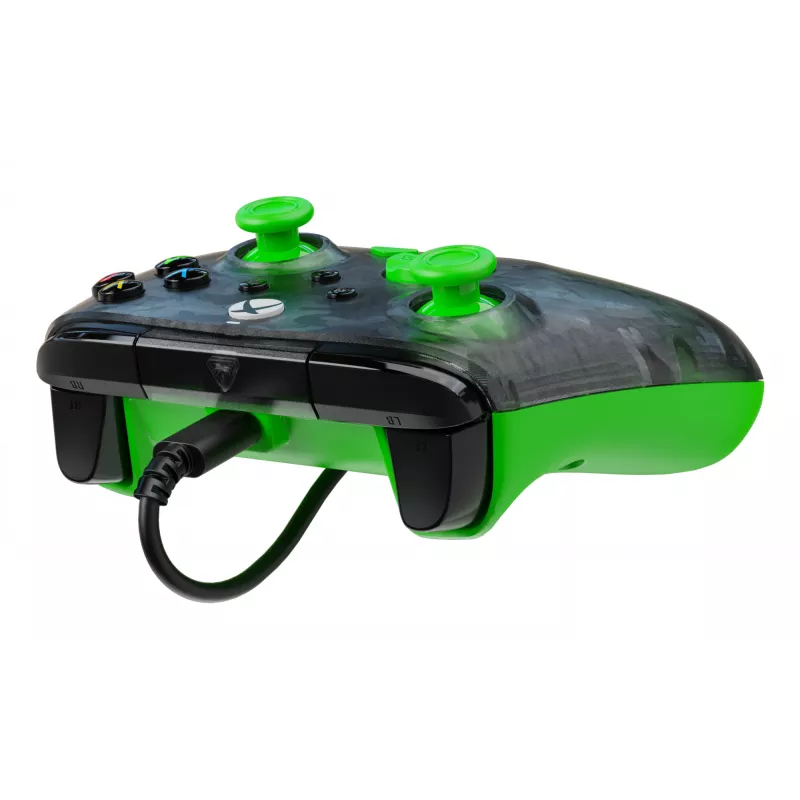 Gamepad Turtle Beach Rematch Core preto verde cinzento USB com fios