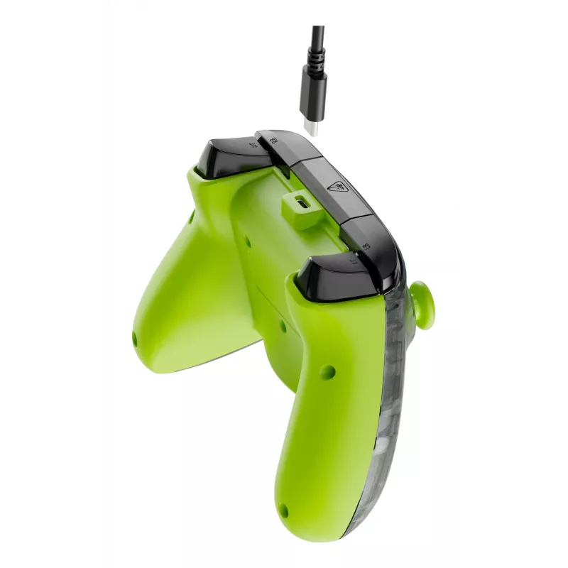 Gamepad Turtle Beach Rematch Core preto cinzento amarelo USB com fios
