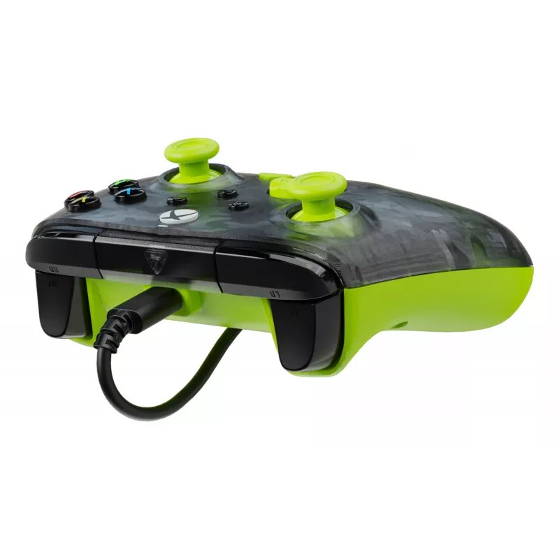 Gamepad Turtle Beach Rematch Core preto cinzento amarelo USB com fios
