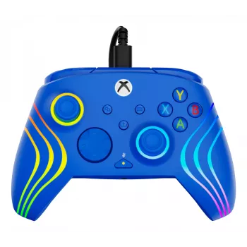Gamepad Turtle Beach Afterglow Wave azul USB PC Xbox Series S X