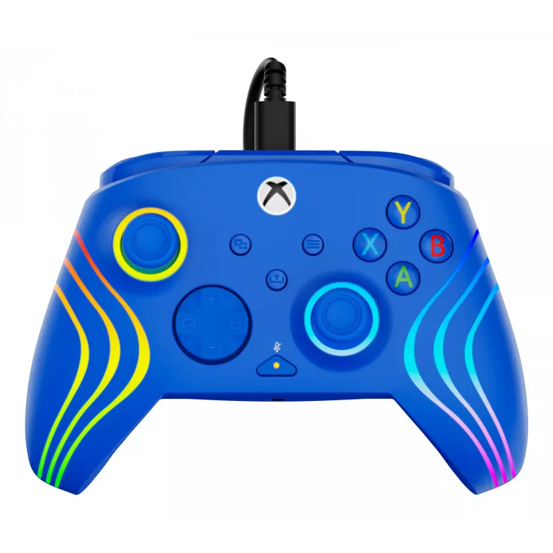 Gamepad Turtle Beach Afterglow Wave azul USB PC Xbox Series S X