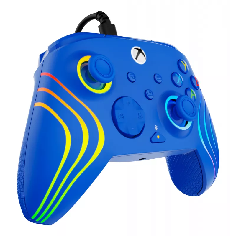 Gamepad Turtle Beach Afterglow Wave azul USB PC Xbox Series S X