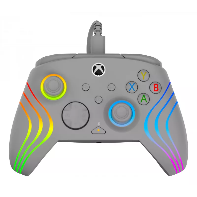 Gamepad Turtle Beach Afterglow Wave cinzento USB PC Xbox Series