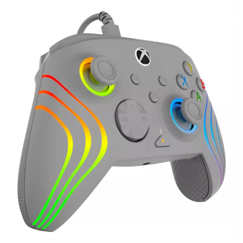 Gamepad Turtle Beach Afterglow Wave cinzento USB PC Xbox Series