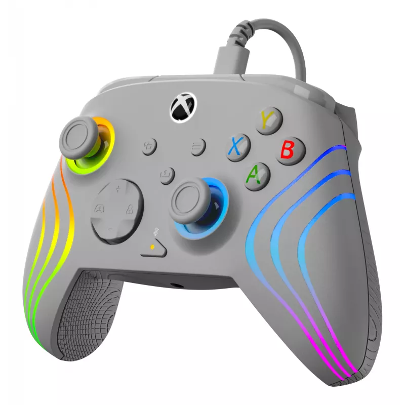 Gamepad Turtle Beach Afterglow Wave cinzento USB PC Xbox Series