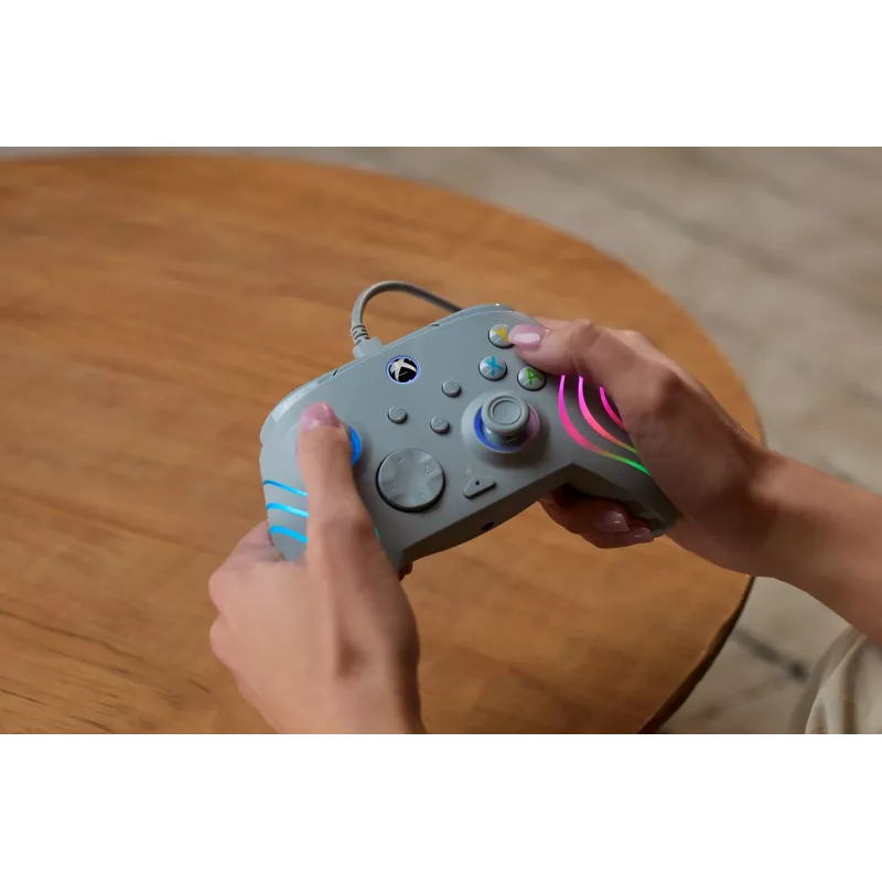 Gamepad Turtle Beach Afterglow Wave cinzento USB PC Xbox Series