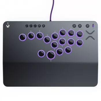 PDP Victrix Pro KO Leverless Fight Stick cinzento USB Fightstick PC, Xbox Series S, Xbox Series X