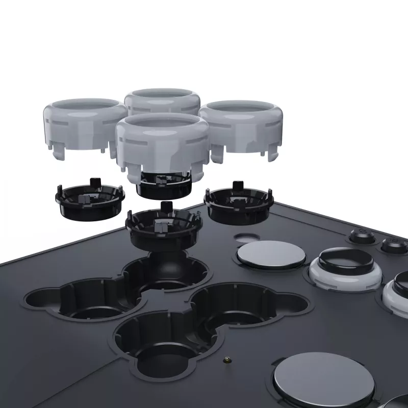 PDP Victrix Pro KO Leverless Fight Stick cinzento USB Fightstick PC, Xbox Series S, Xbox Series X
